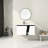 Floating Wall-Mounted Bathroom Vanity With Ceramic Basin