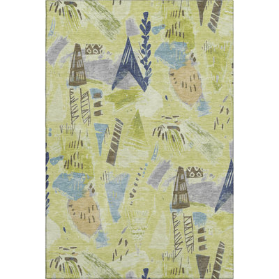 Premium Machine Washable Harjo AMF1573 Modern Rug