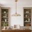 Grand luminaire suspendu en forme de soucoupe 18 po Hinkley Sadie