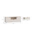 Ganymede Wide TV Unit with Open Shelf, Drawer & 2 Doors-127674575