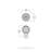 Design Facets 1 3/16" Diameter Round Knob