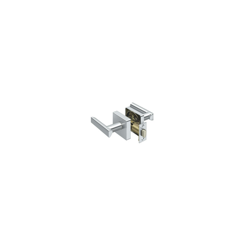 Livingston Door Lever, Bright Chrome