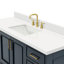 Meuble-lavabo simple avec plateau Abshire 55-93359357-138338339