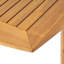Table de salle à manger d'extérieur en bois d'acacia extensible, teck-1195251892