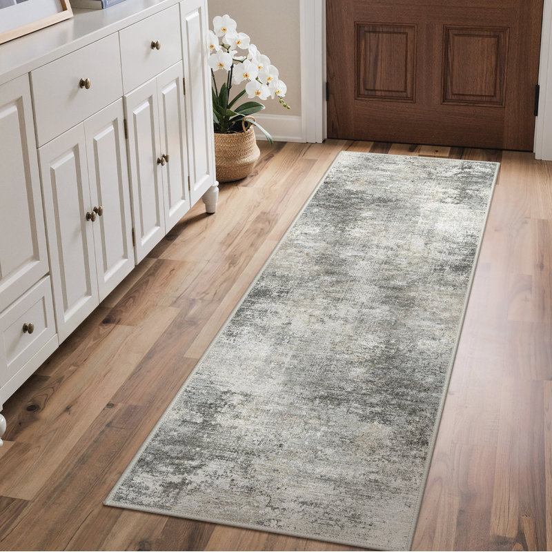 Abstract Area Rug, Rectangle 80 x 150 cm
