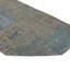 Gray & Blue Modern Wool Silk Blend Runner - 4' x 13'7"