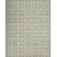Geometric Area Rug in Blue/Beige