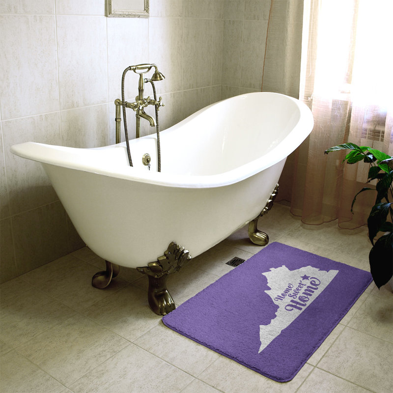 Tapis pour salle de bain richmond doux, l 21 po x L 34 po, Mauve