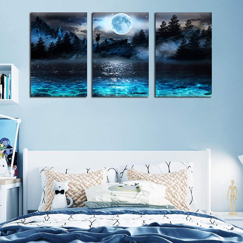 3 Piece Wrapped Canvas Print