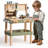 Carpenter Workbench with Tools Toy Organizer