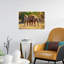 Majestic African Lions Abstract Contemporary Cat Lion Nature Wildlife Wall Art Print 1 Piece Wrapped Canvas Wall Art-2070904836