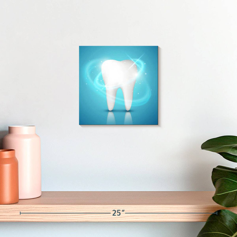 Alcaraz Brilliant White Tooth, 10" H x 10" W