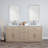 Nahlani 72'' Double Bathroom Vanity with Top-1241295201-1327255255