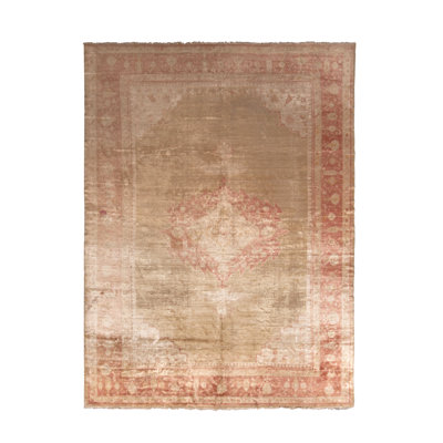 One-of-a-Kind 10'6" x 14' Hand Knotted Area Rug