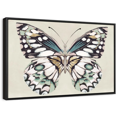 " Butterfly's Kiss I Canvas Print "