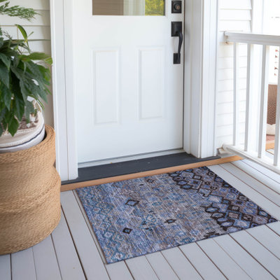 Tapis d'intérieur / extérieur lavable à la machine Matteson ACN2303