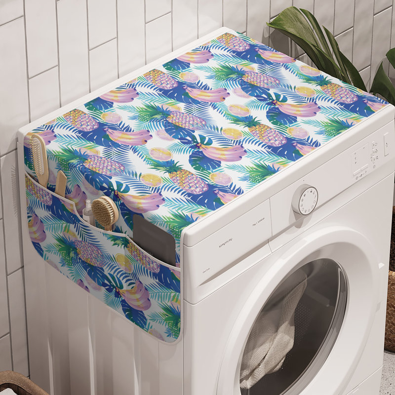 Ensemble de 2 machines à laver East Urban Home Tropical 47 po x 18,5 po