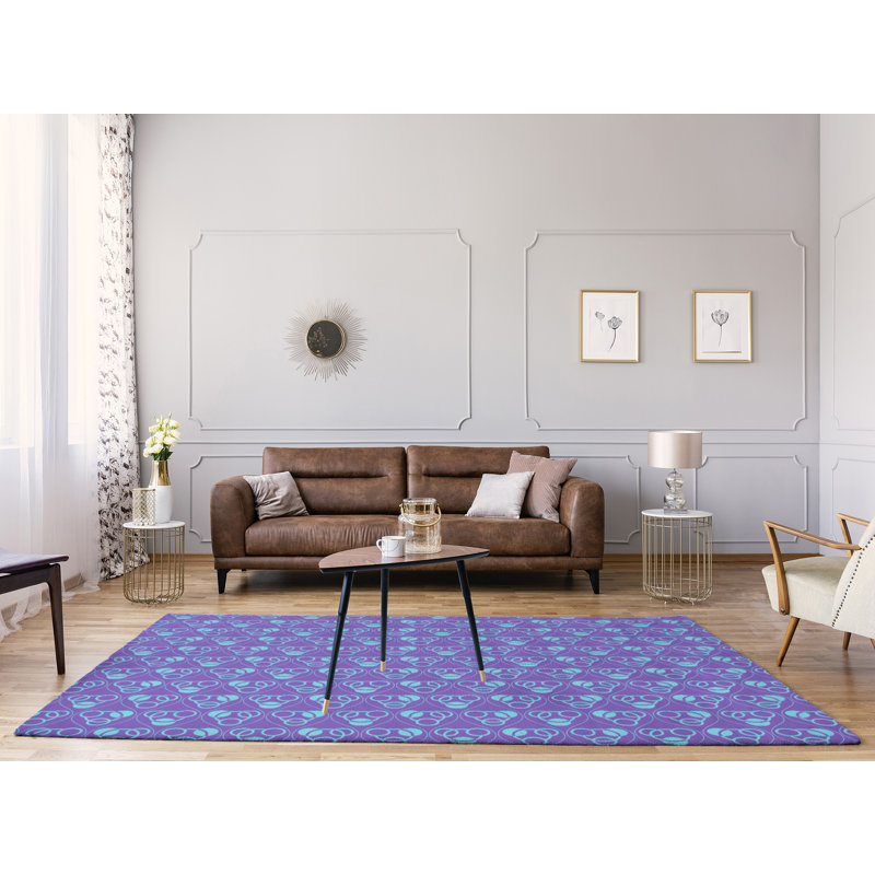 Chenille Geometric Indoor Rug, Rectangle 9' x 12'