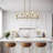 Adelgunde 5 - Light Dimmable Kitchen Island Pendant Light