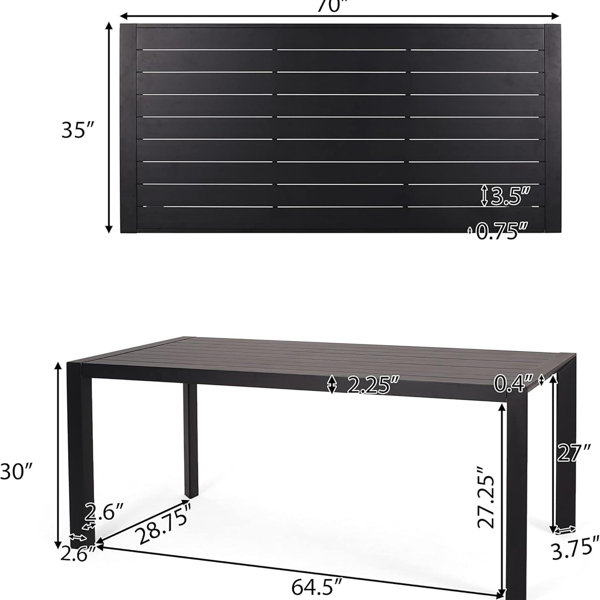Dimensions du produit