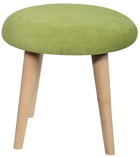 Shetland Vanity Stool, Lime