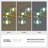 16 - Light Dimmable Green Glass Sputnik Modern Linear Chandelier-20676844