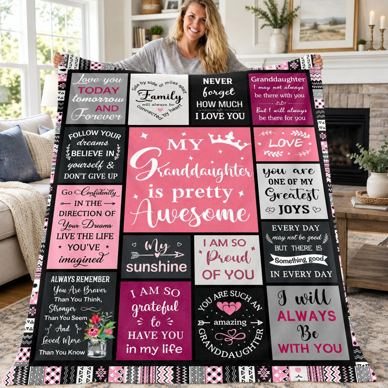 1pc Flannel Blanket,Cozy Warm Lightweight Blanket for Sofa Bed Living Room Dorm Office Travel, Home Decor All‑Season Blanket, Machine Washable, Birthday Holiday Gift