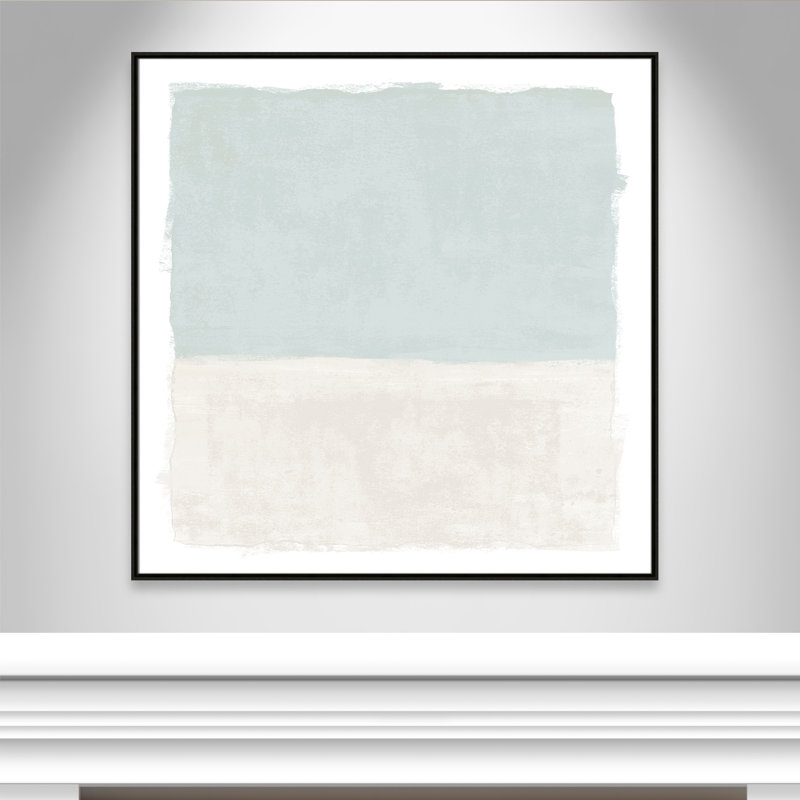 «Ocean Tides I» par Natalie Carpentieri, Espresso, H 46,5 po x l 46,5 po