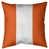 Orange / blanc