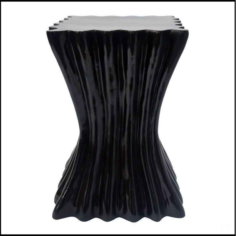Table d'appoint en béton légère Elegant Wave Design