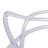 Duffield Dining Chair with Wire Back Design Stackable Accent Arm Chair No Assembly-1737680694