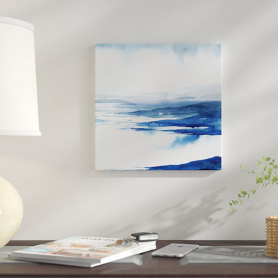 « cristalliseed lagon ii », impression sur toile