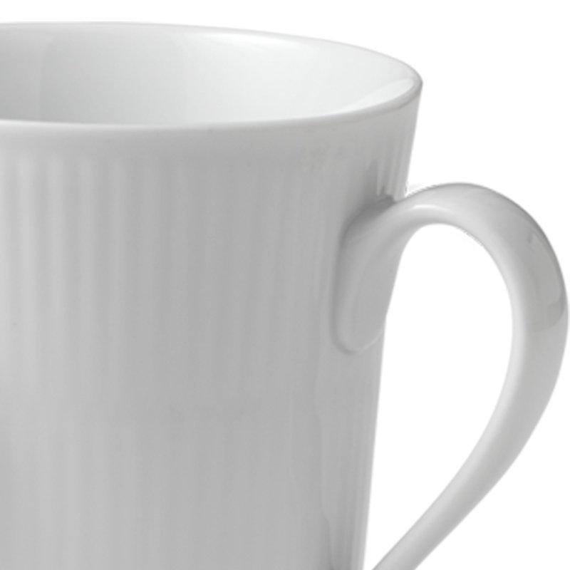 Royal Copenhagen White Fluted 11.159 oz. Mug