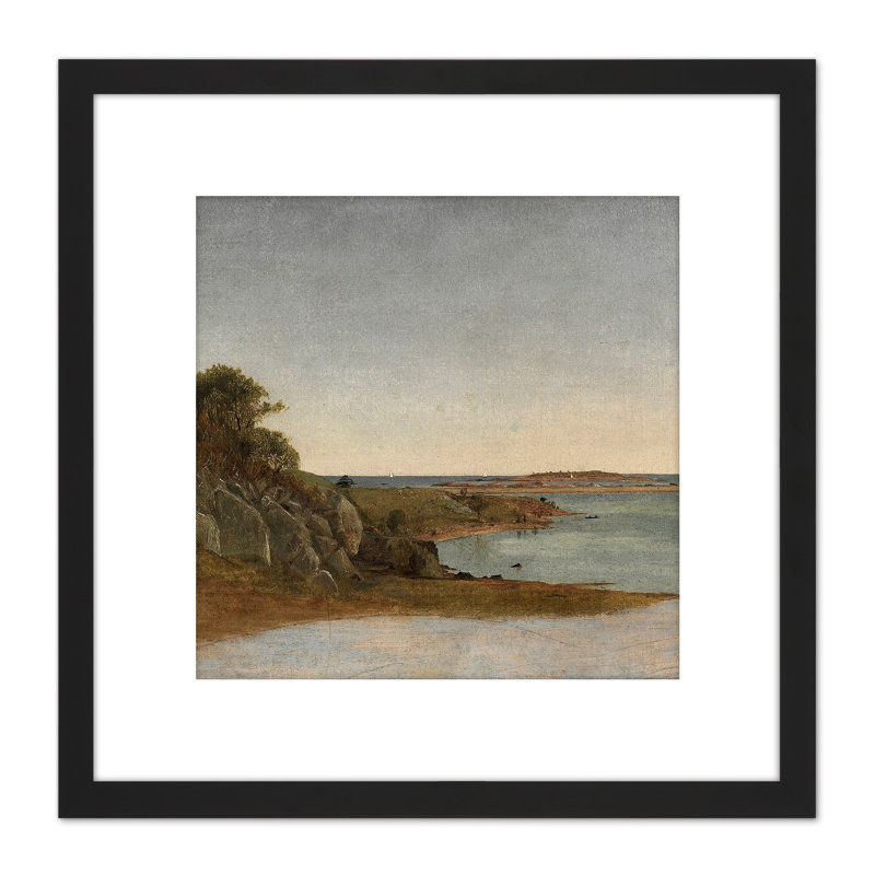 Kensett View Near Newport - Single Picture Frame Painting
