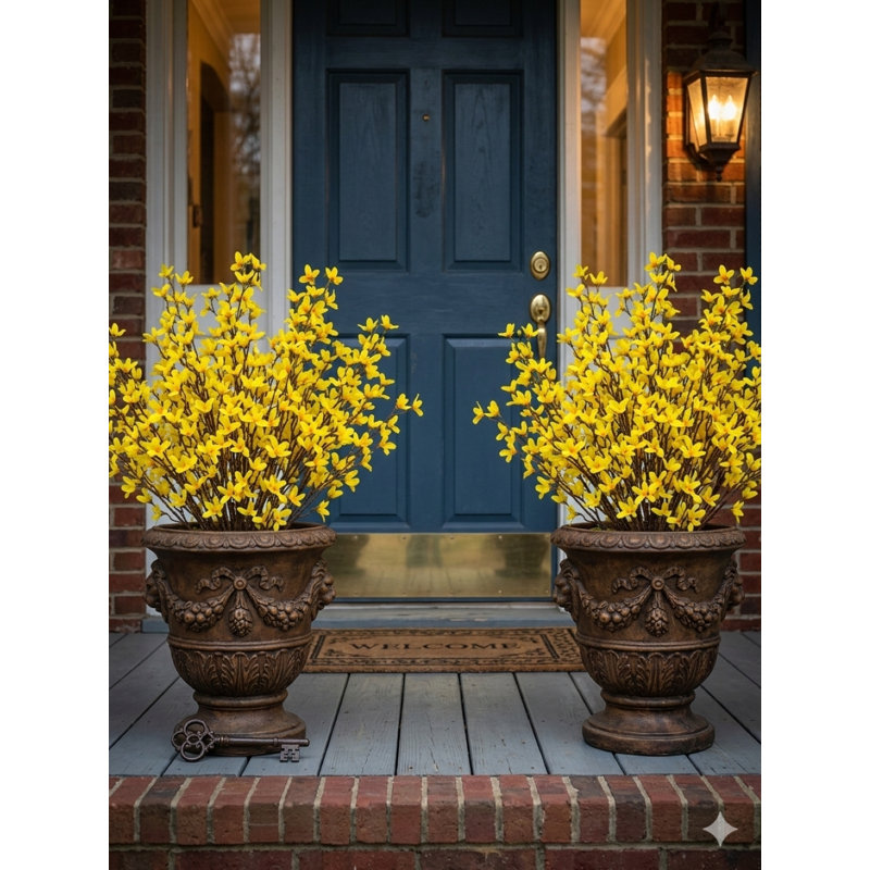 4pc  26" Forsythia Bush