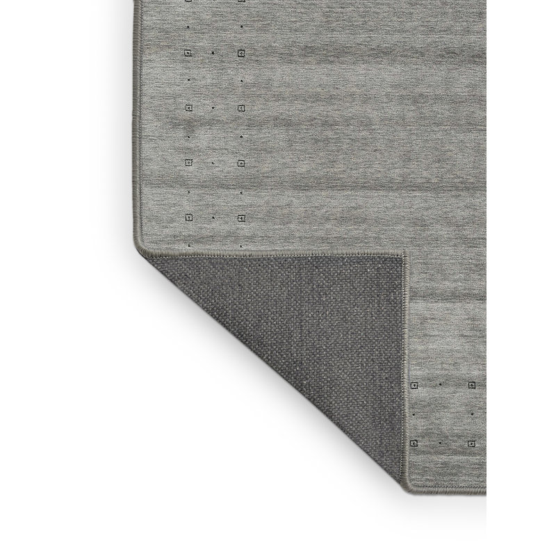 Tapis noir/gris, Rectangle 5 pi x 7 pi