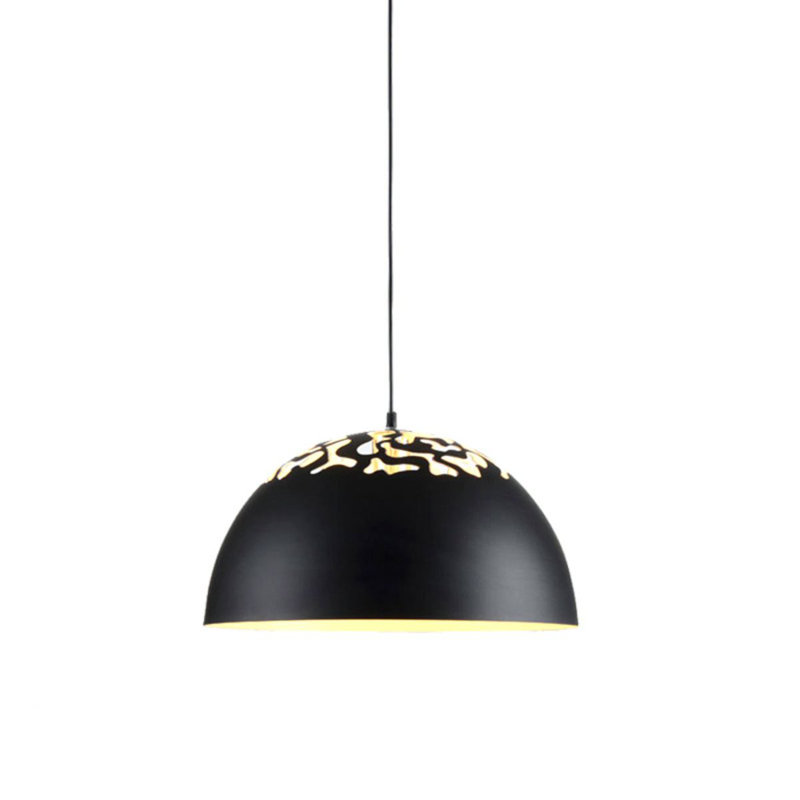 Bodnar 1 - Light Dome Pendant, Black
