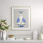 Minton In Persimmon Print by Dana Gibson