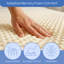 Surmatelas en mousse Lavate Home Egg Crate-120327872