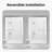 Semi-Frameless Double Sliding Shower Door-119432271