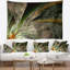 Tapisserie florale symétrique symétrique-28486667