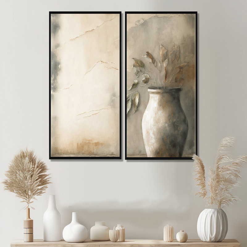 Nature morte en fleurs sauvages en couleurs rétro III - impressions sur toile traditionnelles roses, H 20 po x l 24 po, Noir