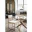 Drexel 45cm H Velvet Upholstered Side Chair in Gold