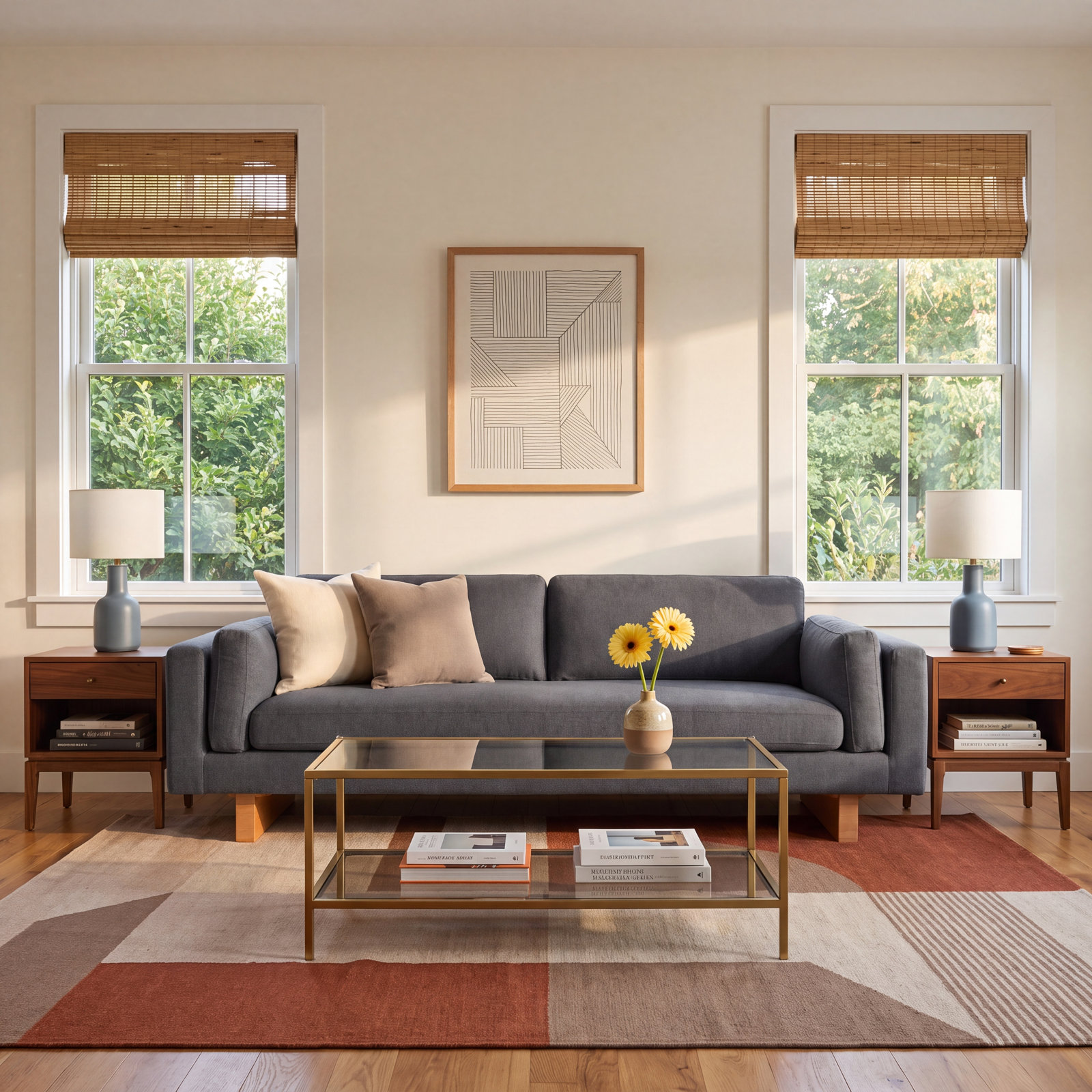 99" Sofa, Charcoal Textured Performance Basketweave