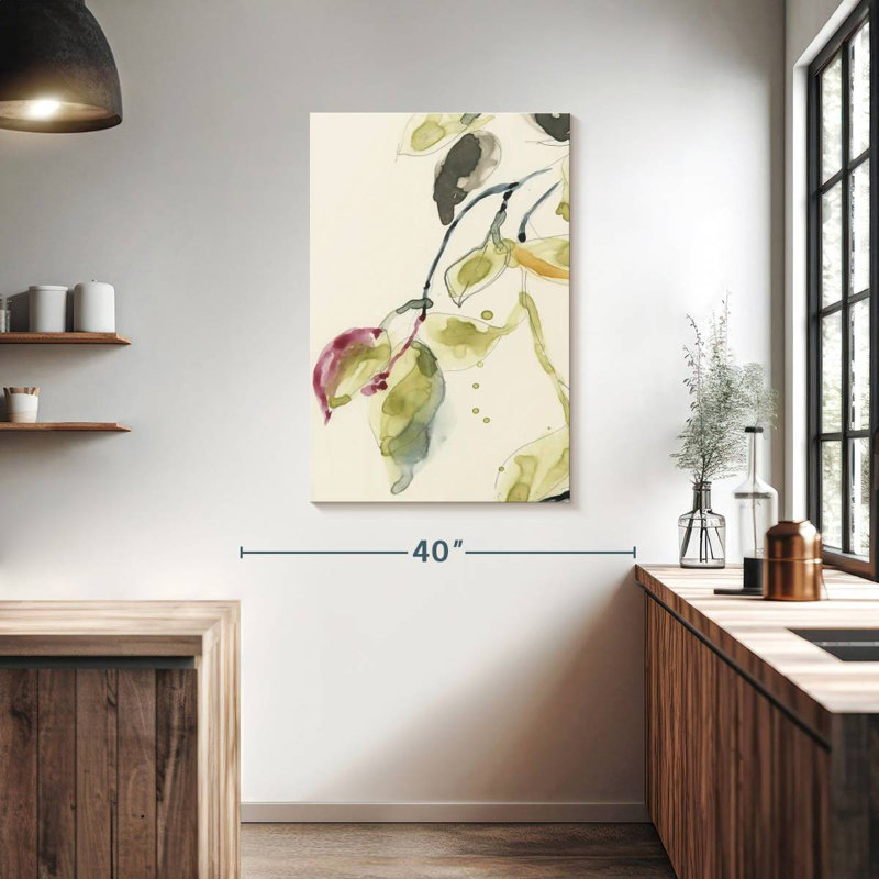 Triomphe de la branche de feuilles Harnek I, H 39 po x l 26 po