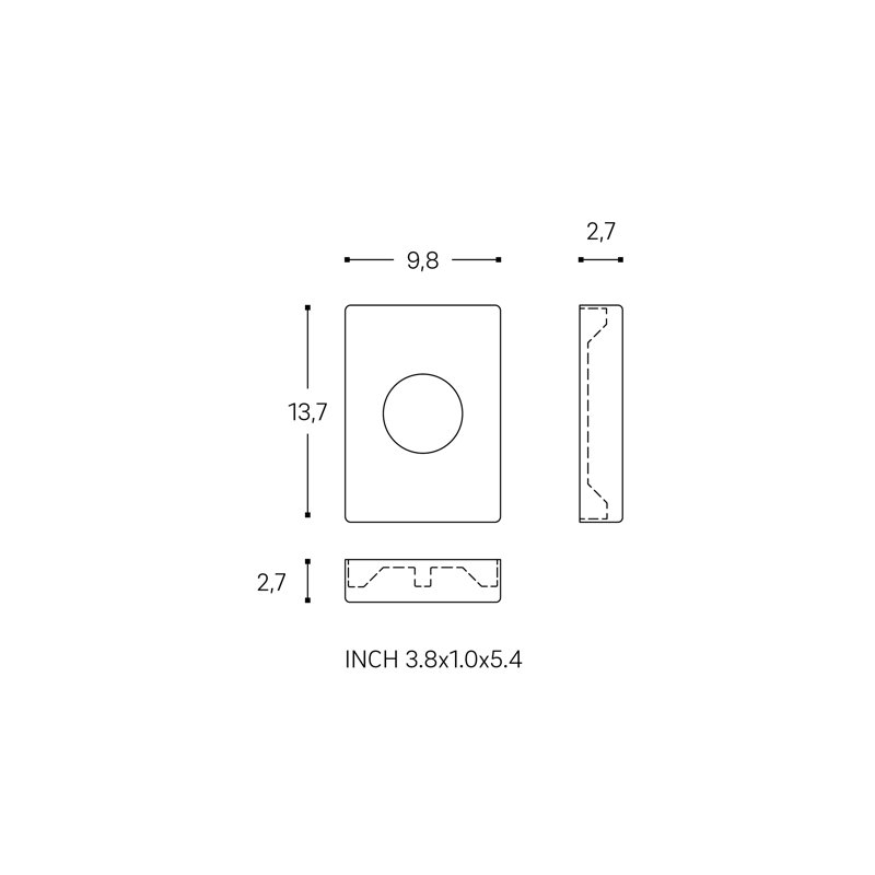 HYGIENIC PLASTIC BAGS DISPENSER
