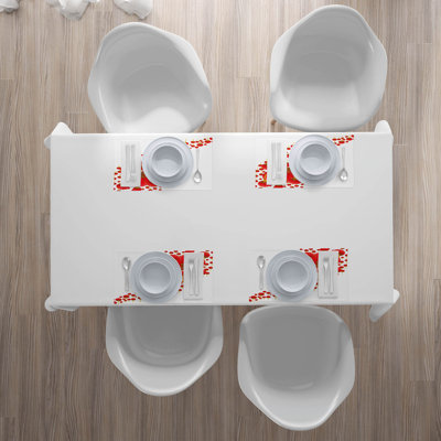 Polyester Abstract Rectangle Placemat