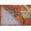 Tapis oriental multicolore en laine Kilim 6 x 8