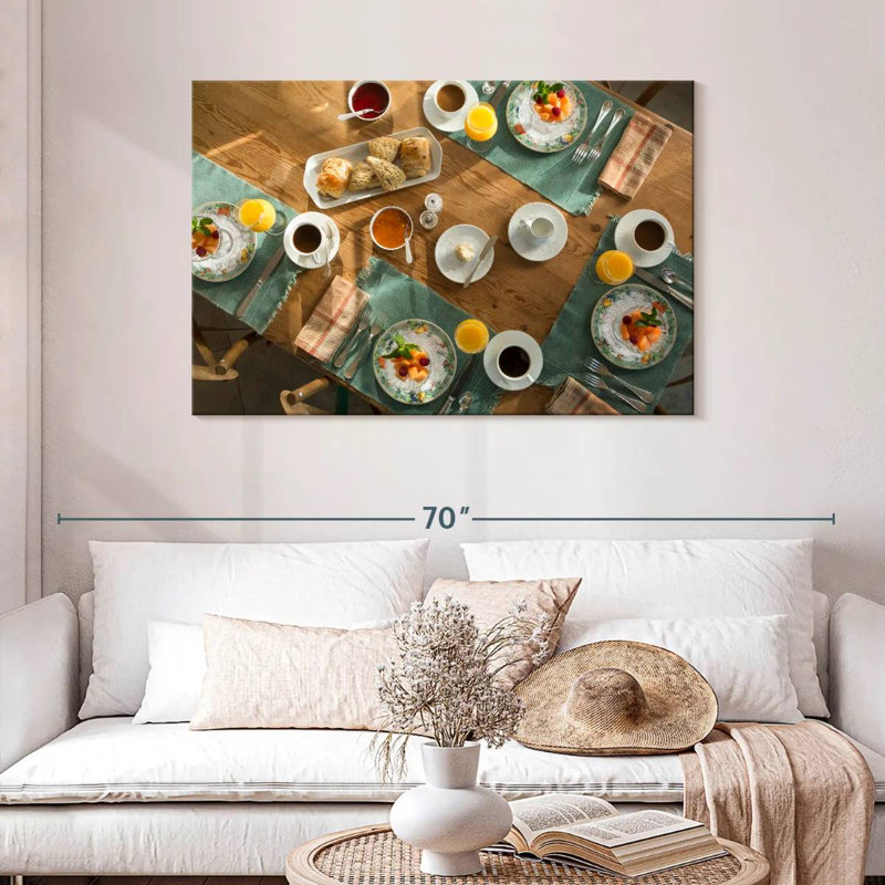 Yarlin Breakfast Table, 30" H x 45" W