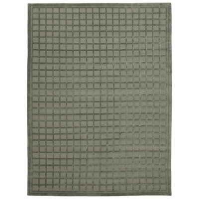 Tapis bleu sarcelle Katmatu 10 pi 0 po x 14 pi 0 po